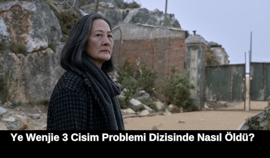 Netflix’in ‘ 3 Cisim Problemi’nde , bir insanın yaptığı bir