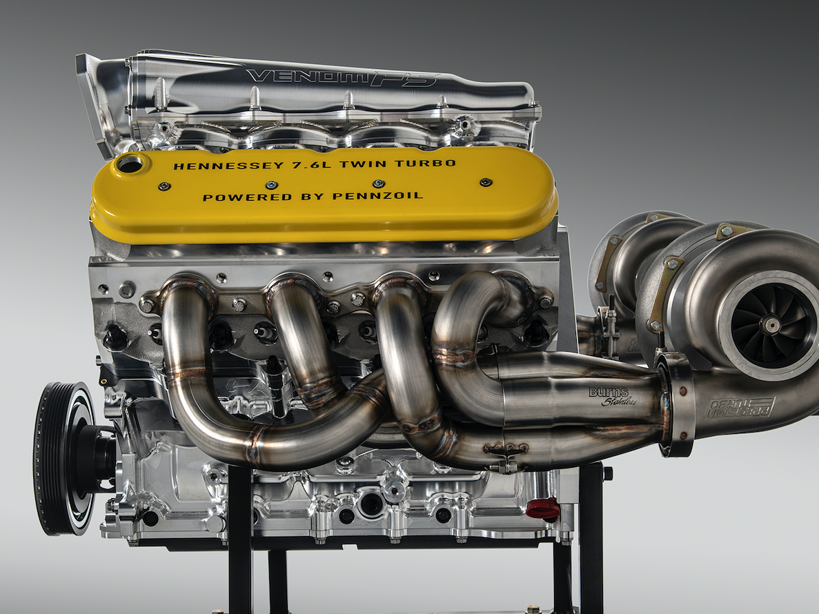 hennessey venom f5 motor