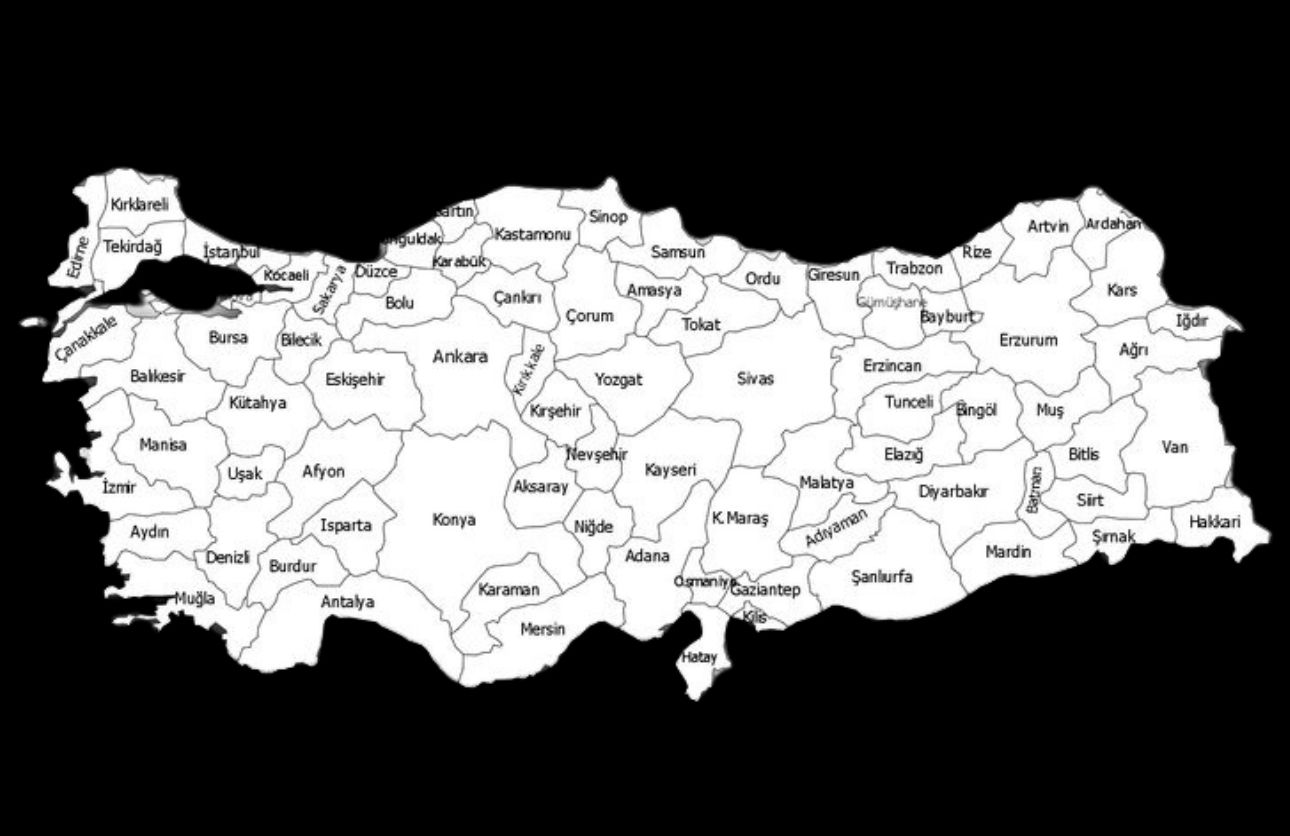 Türkiye’nin En Uzun İsimli İlleri ve İlçeleri Türkiye, coğrafyası ve